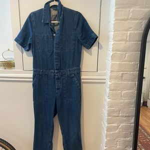 Everlane denim Painter Jumpsuit